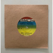 Ibrahim Tatlıses Seni Yakacaklar - Ölürsem Kabrime Gelme Istemem 45 Lik Plak (Orjinal Dönem Baskı)