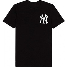 Medinenur Siyah Ny Baskılı Unisex Tshirt