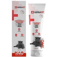 Supravet Sterilised Hairball Kısırlaştırılmış Kedi Macunu 100 gr