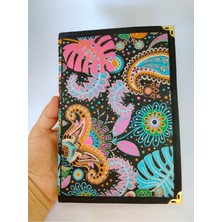 Ennea Art Hediyelik Defter Renkli Dokuma Sert Kapak 14X20 cm 192 Yaprak
