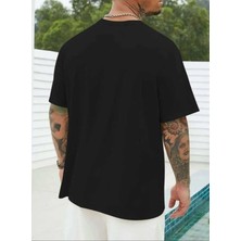 Medinenur Dikey Baskılı Erkek T-Shirt