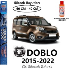 Autokit Fıat Doblo Muz Tipi 9 Aparatlı Ön Silecek Takımı (2015-2022)