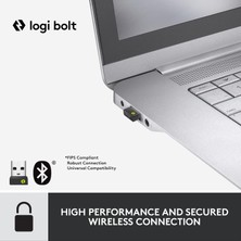 Logitech Signature MK650 Multi-Device Bolt Alıcılı Bluetooth Kablosuz Klavye ve Mouse Seti Türkçe Q