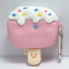 CoverZone Air Pods ile Uyumlu 3.nesil Kulaklık Kılıfı Yumuşak Soft Dokunuş Karakter Görünümlü Cartoon Kılıf