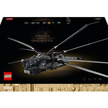 LEGO Icons Dune: Çöl Gezegeni Atreides Royal Ornithopter 10327 - Yetişkinler Için Koleksiyonluk Yaratıcı Model Yapım Seti (1369 Parça)