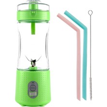 Humble Elektrikli Meyve Sıkacağı Blender Taşınabilir USB Kişisel Süt Smoothie Maker Mikser Bardak Ev Seyahat Ofis Için, Yeşil (Yurt Dışından)