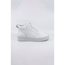 Makras Exclusive Vaken Arthur/dominik Deri Günlük Casual Unisex Sneaker Spor Ayakkabı (Beyaz)