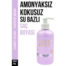 Acacia Jean's Color Lolipop Şeker 250 ml Candy Floss Pastel Amonyaksız Balyaj Renkli Saç Boyası