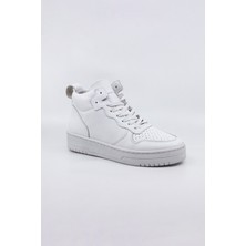 Makras Exclusive Vaken Arthur/dominik Deri Günlük Casual Unisex Sneaker Spor Ayakkabı (Beyaz)