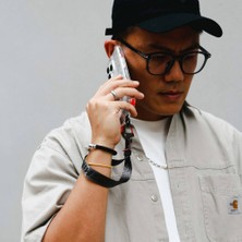 Skinarma Telefon Bilek Askı Ipi Skinarma Scout Serisi Logolu Kayış Gri
