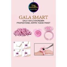 Gala Smart Plastik Yüzük Paket 100 Adet Ipek Kirpik