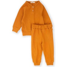 Cigit Reglan Kol Patlı Erkek Basıc Takım 1-5 Yaş Oranj