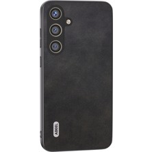 Cool-M Samsung Galaxy S24+ Cowhide Doku Şok Geçirmez Koruyucu Telefon Kapağı (Yurt Dışından)