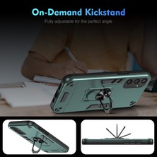 Cool-M Samsung Galaxy S24+ Kickstand Kılıfı Destek Manyetik Araba Montajı (Yurt Dışından)