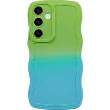 Cool-M Samsung Galaxy S24+ Çift Renkli Kauçuklu Tpu Kılıfı Wavy Edge (Yurt Dışından)