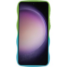 Cool-M Samsung Galaxy S24+ Çift Renkli Kauçuklu Tpu Kılıfı Wavy Edge (Yurt Dışından)