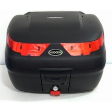 Maxem SL40 Siyah Motosiklet Arka Çanta 40 Lt. Kapasite ile Dayanıklı ve Kolay Montaj