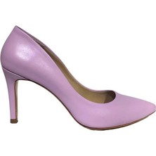 Bags Shoes Nish N4292 Kadın Hakiki Deri Kasik Stiletto Ayakkabı