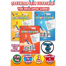 Çocuklar İçin Zeka Geliştiren & Dikkat Güçlendiren Futoshiki 3’lü Set - Yeni Nesil Japon Sudoku