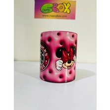 Cuppy Box Starbucks Minnie Mouse 3D Baskılı Kupa