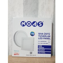 Noas Sıva Üstü Yuvarlak LED Panel