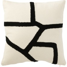 Laromita Decoration Stripe Kırlent / Beyaz