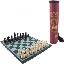 Tekno Trust Star Satranç Takımı Büyük Çantalı Turnuva Takımı Star Büyük Okul Satranç Takımı ST-078