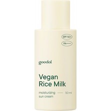 Goodal Vegan Rice Milk Moisturizing Sun Cream - Pirinç Sütü Özlü Nemlendirici Güneş Kremi Spf 50+ Pa++++