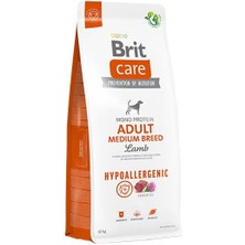 Royka Brit Care Hypo-Allergenic Kuzu Etli Orta Irk Yetişkin Köpek Maması 12 kg