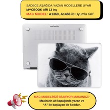 McStorey Macbook Air Kılıf 13 inç Cat01NL (Eski USB'li Model 2010-2017) A1369 A1466 ile Uyumlu