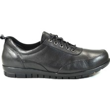 Beety Ct.Lf Rok Deri Siyah Lastik Bağlı Kadın Ayakkabı