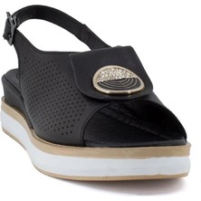 Venüs 2216405y Kadın Günlük Ultra Comfort Taban Hakiki Deri Sandalet