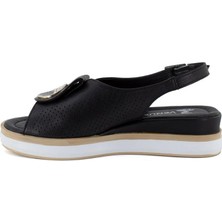 Venüs 2216405y Kadın Günlük Ultra Comfort Taban Hakiki Deri Sandalet