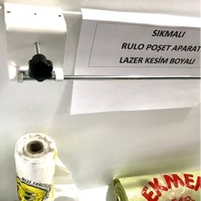 HD Makine Ambalaj Pratik Rulo Poşet -Havlu Aparatı- Metal Sıkmalı