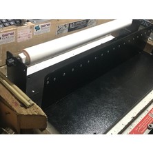 HD Makine Ambalaj Tezgah Üstü Streç Paketleme Aparatı- Metal Kaymaz Gövde
