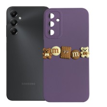 DEİLMİ Samsung Galaxy A05S Kılıf 3D M Bear Kamera Korumalı Silikon Kapak