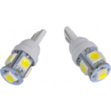 Carub 12V T10 Ampul 5 Smd Ledli Beyaz BR0400235