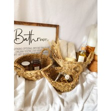 Kai Home Hasır 3lü Sepet/düzenleyici/banyo Düzenleyici
