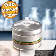 Badem10 Solunum Koruma Buhar Asit Gaz Kükürt Amonyak Solvent Drager Gaz Maskesi Filitresi RD40