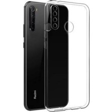 CepStok Xiaomi Redmi Note 8 Kılıf Şeffaf Kamera Korumalı Esnek Yumuşak Silikon