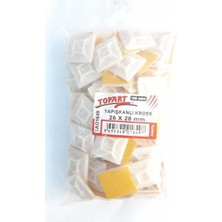 Toptan Bulurum Topart 01649 28X28 Yapışkan Kroşe (100 Adet)