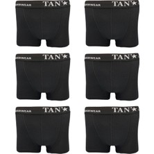 Tan Yıldız 6'lı Likralı Erkek Boxer