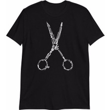 Herşey Nota Makas Kuaför Terzi Unisex Tshirt