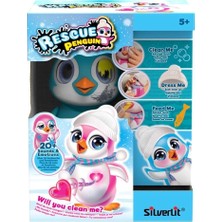 Neco Toys Sıl 88652 Silverlit Rescue Interactive Penguen Mavi