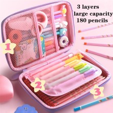 GongtuShop Çikolata Tarzı Kawaii Unicorn Kalem Kutuları Kılıf Astuccio Okul Malzemeleri Sevimli Kırtasiye Licorne Etui Piorniki Malzeme Escolar Trousse Scolair (Yurt Dışından)