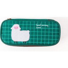 GongtuShop Maotouying Tarzı Kawaii Kalem Kutusu Basit Sabah Partisi Okul Kalem Kutusu Kalem Kutusu Kalem Çantası Okul Malzemeleri Kırtasiye (Yurt Dışından)