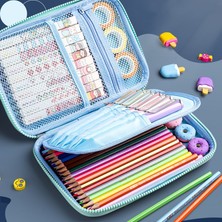 GongtuShop P Stili Unicorn Kalem Kutuları Kawaool Kalem Kutusu Öğrenci Kalem Kutuları Kırtasiye Trousse Scolaire Okul Malzemeleri Sevimli Kalem Kutusu (Yurt Dışından)