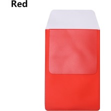GongtuShop Kırmızı Stil 1 Adet Çok Renkli Cep Koruyucu Sızdırmaz Pvc Kalem Kılıfı Çanta Doktorlar Hemşireler Kalem Sızıntıları Için Ofis Hastane Malzemeleri (Yurt Dışından)
