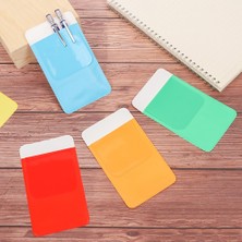 GongtuShop Kırmızı Stil 1 Adet Çok Renkli Cep Koruyucu Sızdırmaz Pvc Kalem Kılıfı Çanta Doktorlar Hemşireler Kalem Sızıntıları Için Ofis Hastane Malzemeleri (Yurt Dışından)