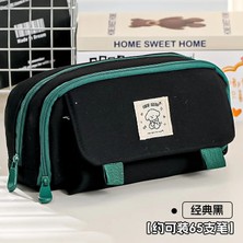 Kilinmoli Çift Katmanlı Kalem Kutusu Büyük Kapasiteli Trousse Kalem Kutusu Okul Malzemeleri Kalemlik Sevimli Kırtasiye Estuche Escolar Kalem Kılıfı (Yurt Dışından)